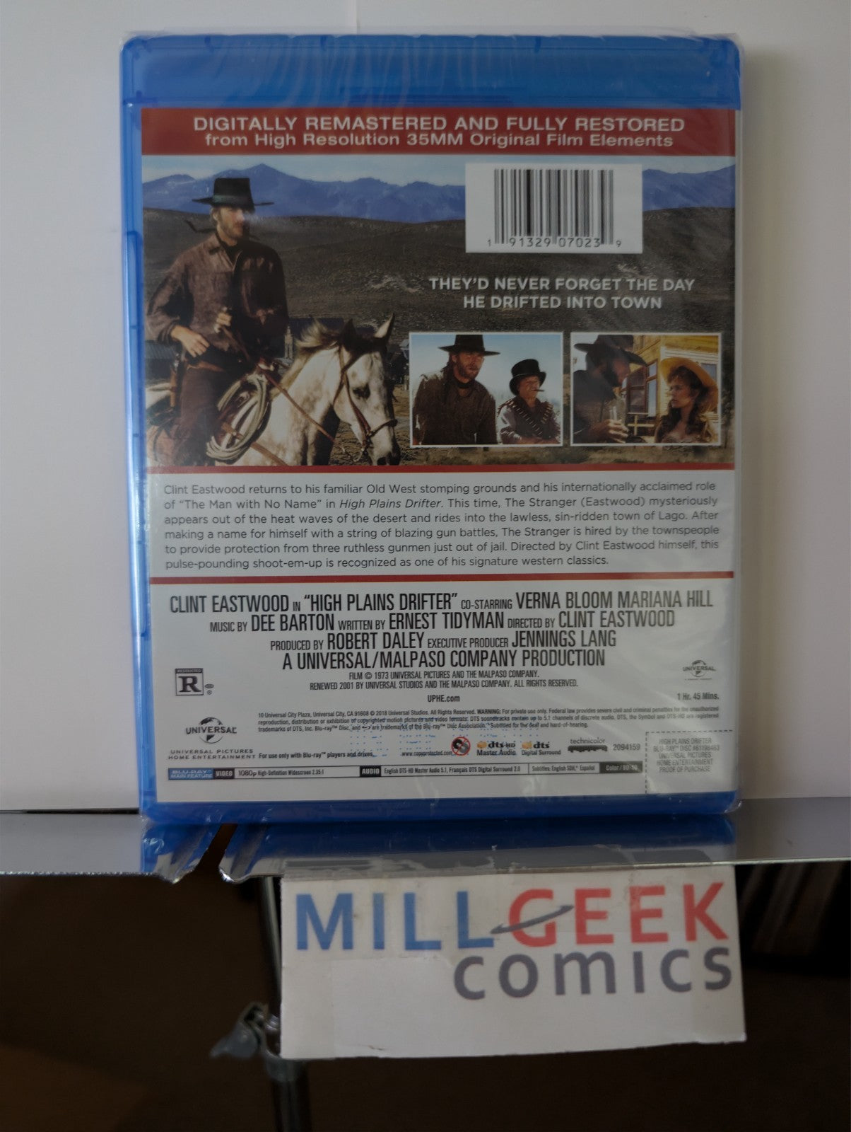 Man With No Name Trilogy / High Plains Drifter, Clint Eastwood (Blu-Ray) -JD