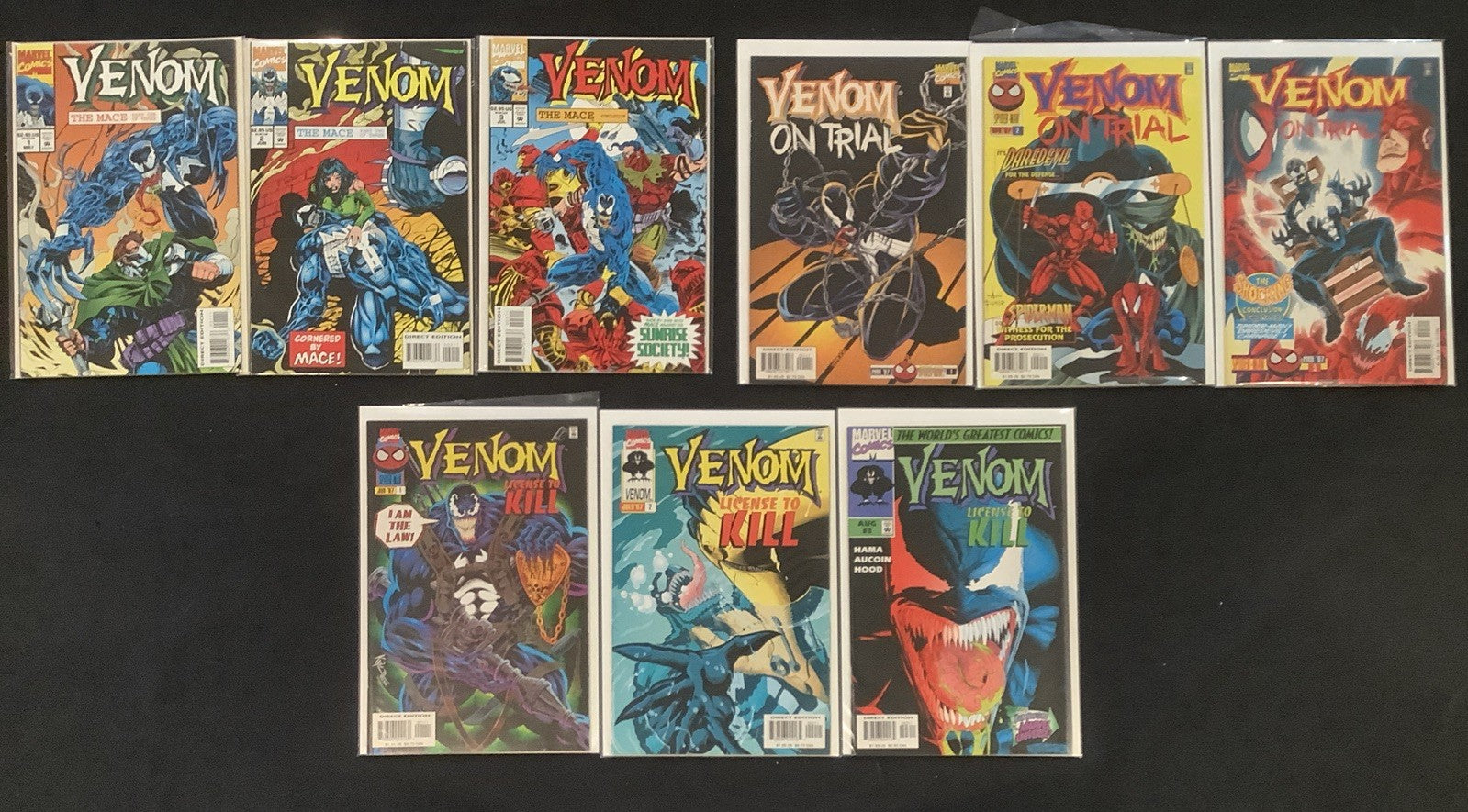 Venom Comic Bundle: See Pics And Description For Details, 9 Comics Total