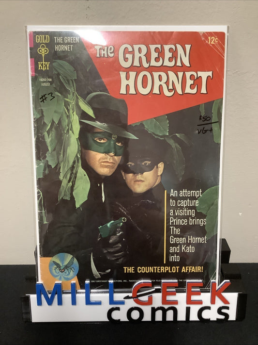 The Green Hornet #3 (Western August 1967) VG+ (4.5) Dan Spiegle