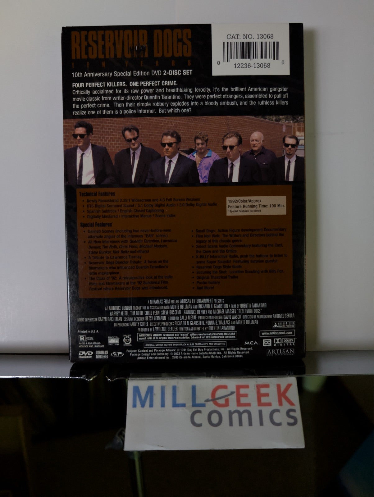 Reservoir Dogs / Pulp Fiction, 2 Movie Set (DVD) Like New -JD