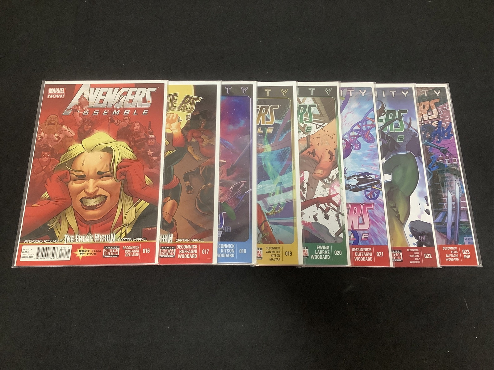 Avengers Assemble #16-23 Comic Lot, Marvel Comics, 2012, Kelly Sue Deconnick