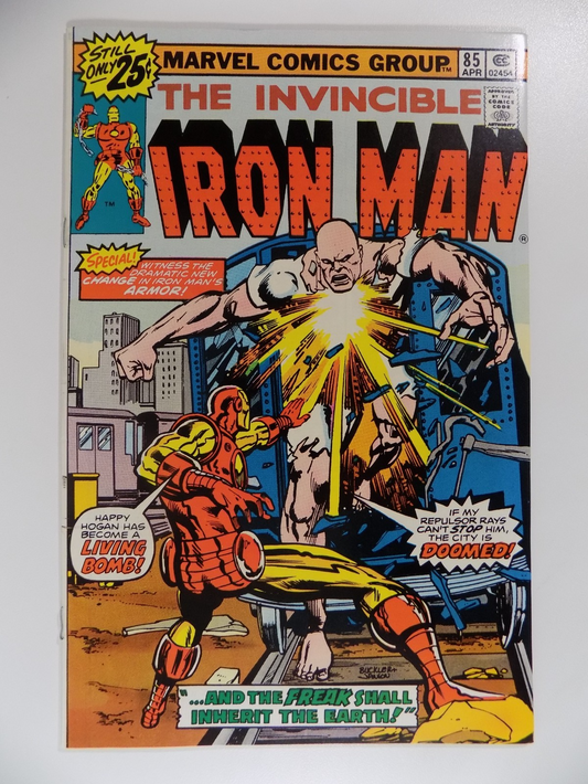 Iron Man #85 Marvel Comic April 1976 Very Fine/Near Mint