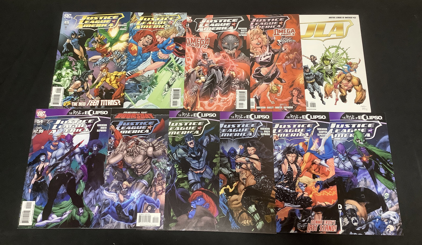 Justice League Of America #38-59 Comic lot, DC Comics James Robinson Mark Bagley