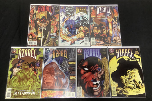 Azrael #3-9 Comic Lot, DC Comics, 1995, Denny O’Neil Barry Kitson