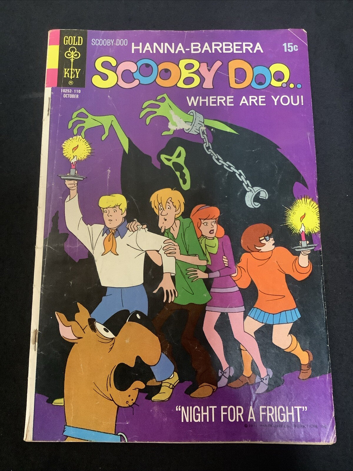 Hanna-Barbera Scooby Doo... Where Are You! #8 (Oct 1971) 3.0 (G/VG) See Photos