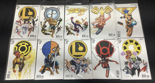 DC Comics Logo Variant Lot (March, 2011) 10 Comics Total