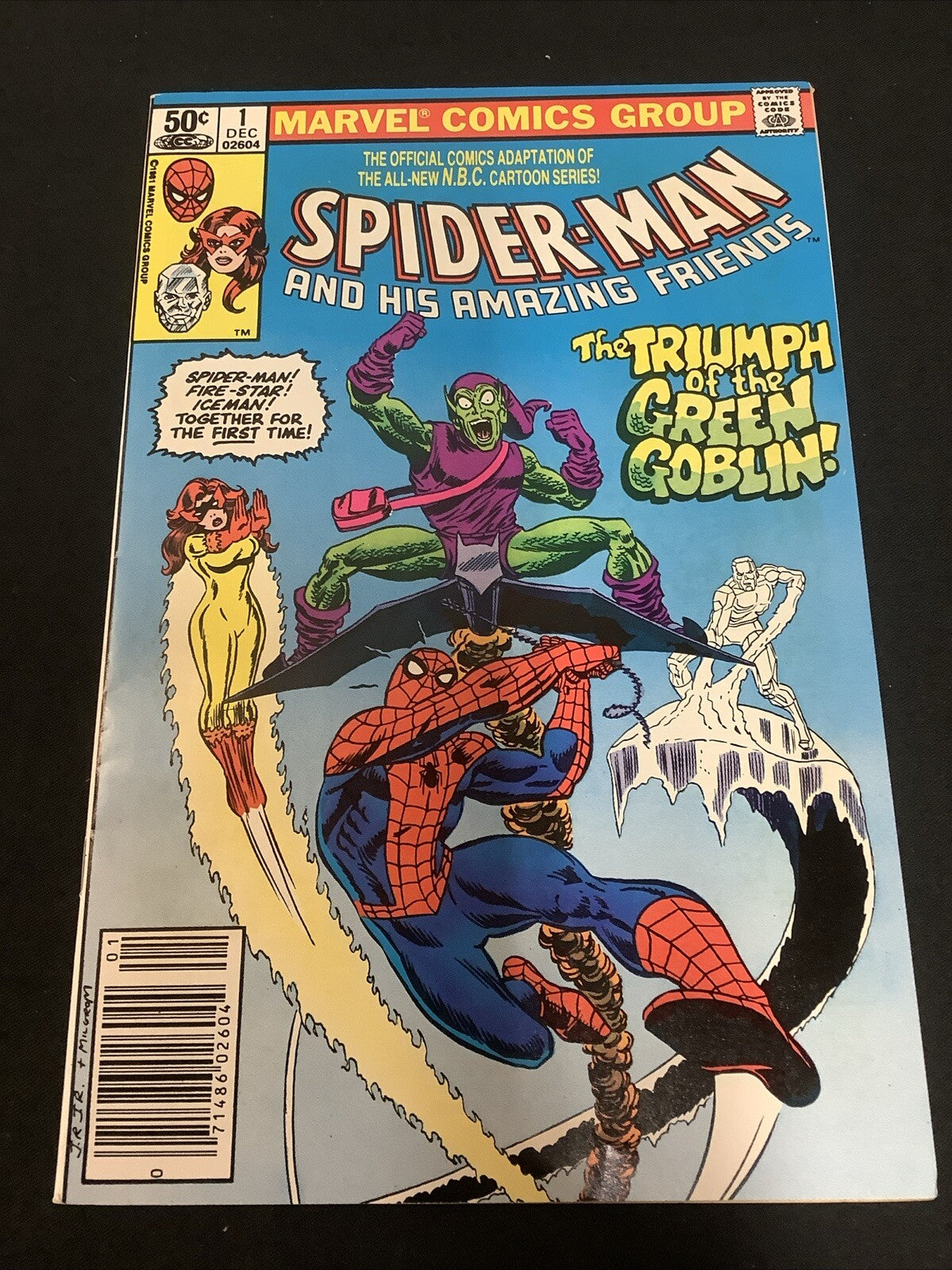 Spider-Man and His Amazing Friends #1 (1981) 1st Fire-Star In Marvel Continuity
