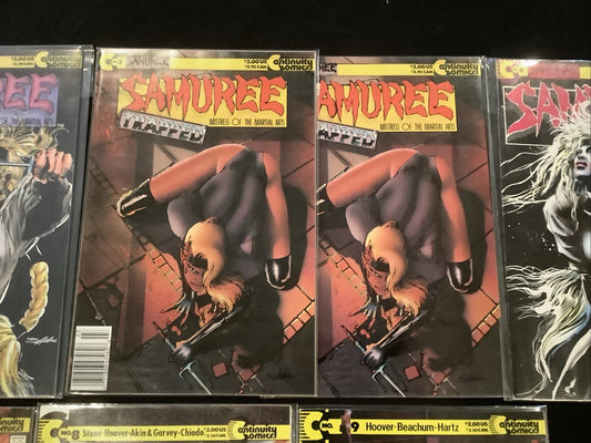 Samuree Comic Bundle: Vol 1 #1-9, Vol 2 #1-2 (#3 Newsstand + Direct Variants)