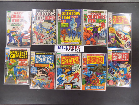 Marvel Collector's Item Classics #19-28 VF or Better