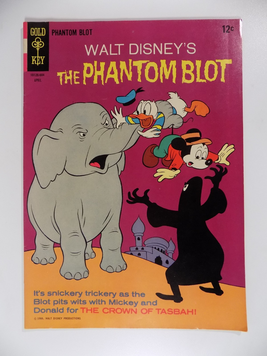 Walt Disney's The Phantom Blot #5 Gold Key Comic April 1966 Very Fine+