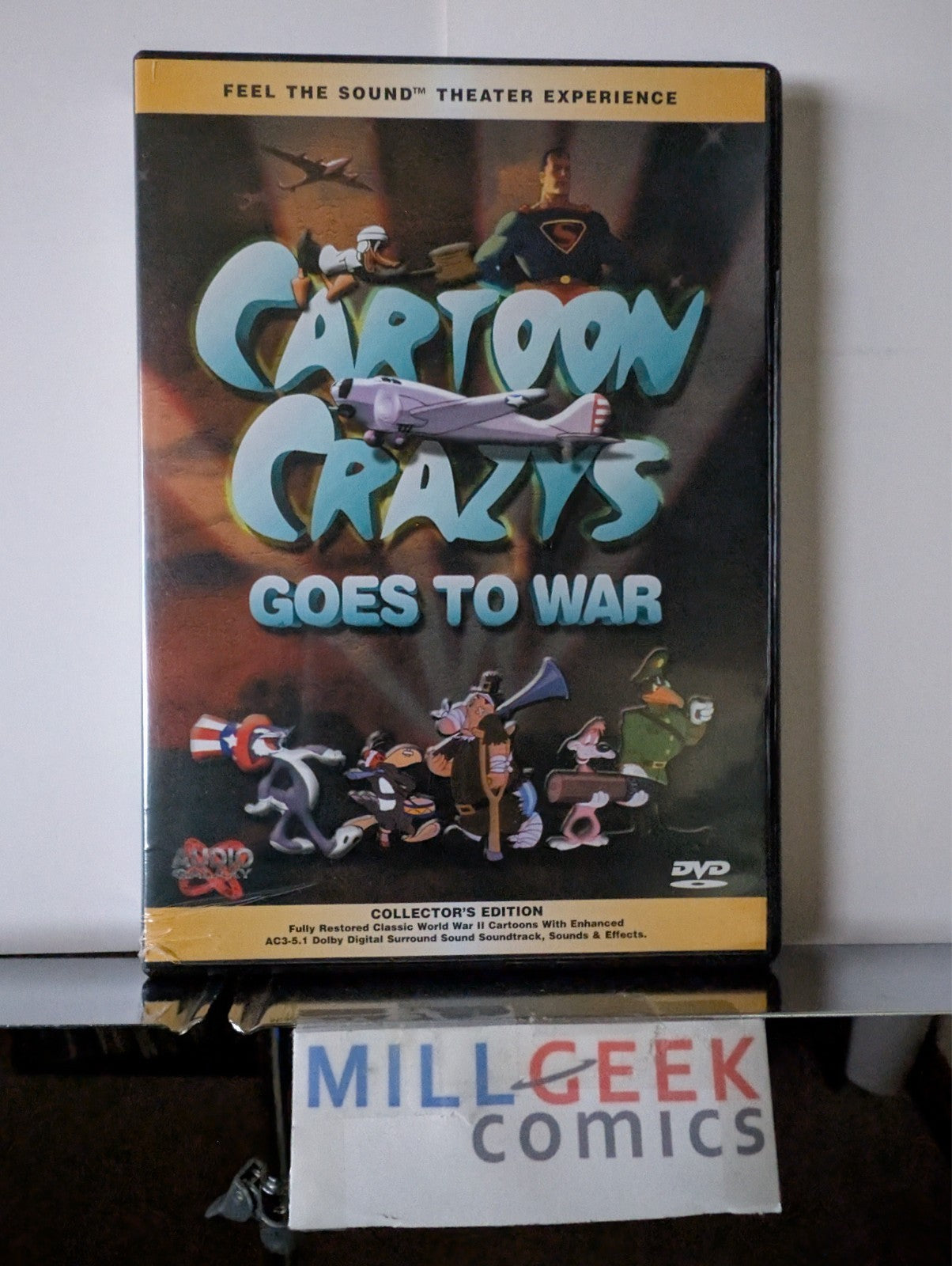 The Soldier's Tale / Cartoon Crazy's Goes To War (DVD) Like New -JD