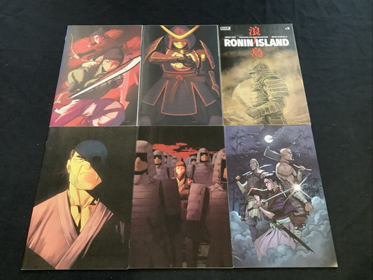 Ronin Island #1-6 Comic Lot, BOOM! Studios, Greg Pak, Multiple Variants