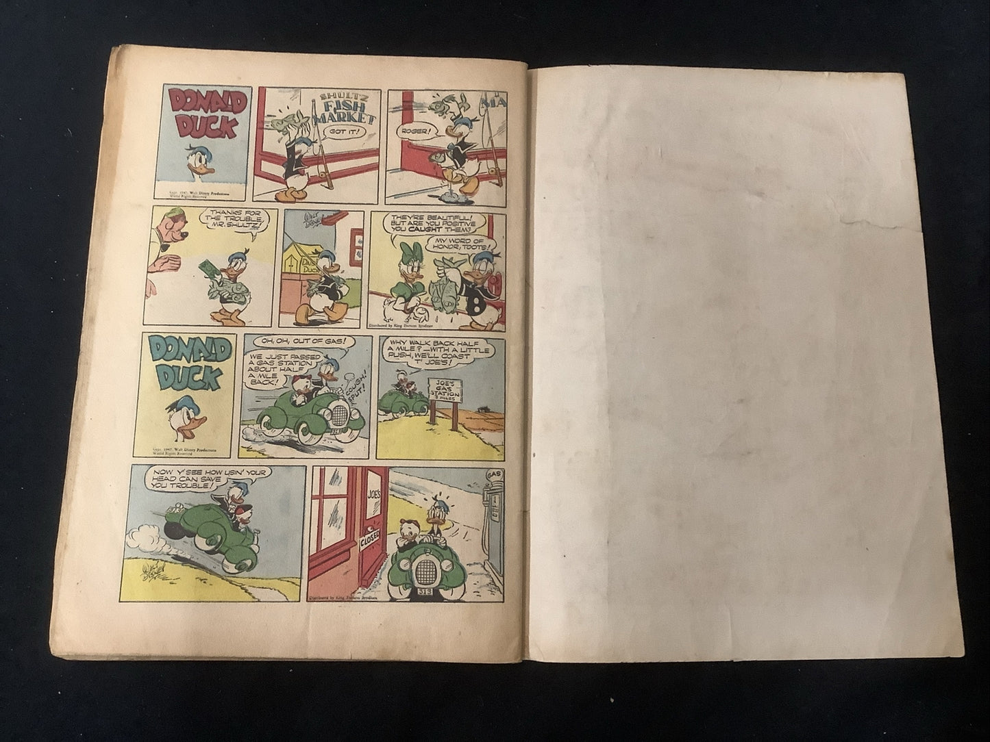 Walt Disney’s Donald Duck #308 (1951) G (2.0) Canadian Edition, See Description
