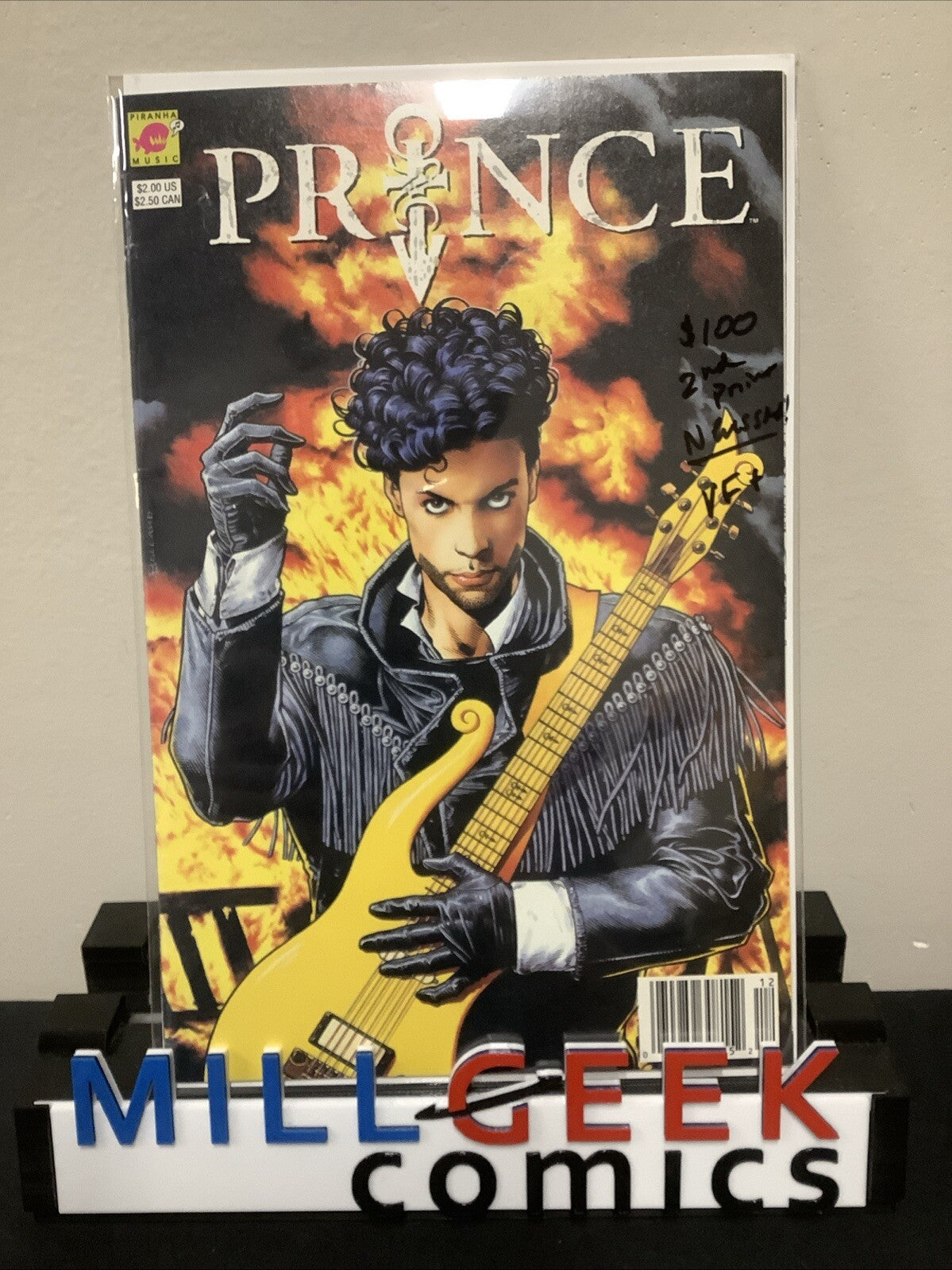 Prince: Alter Ego (1991) VF+ (8.5) Brian Bolland, 2ND PRINTING, Newsstand Cover
