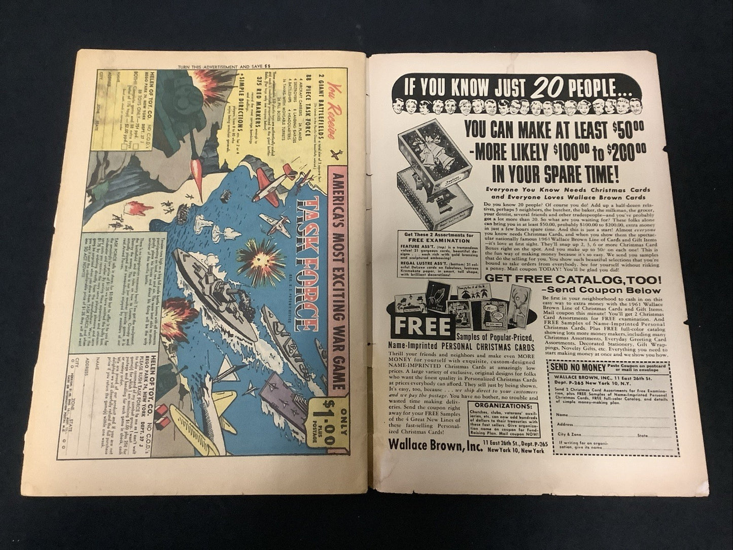 Rip Hunter...Time Master #4 (DC Comics Sep-Oct 1961) 3.0 (G/VG) 3” Tape On Spine