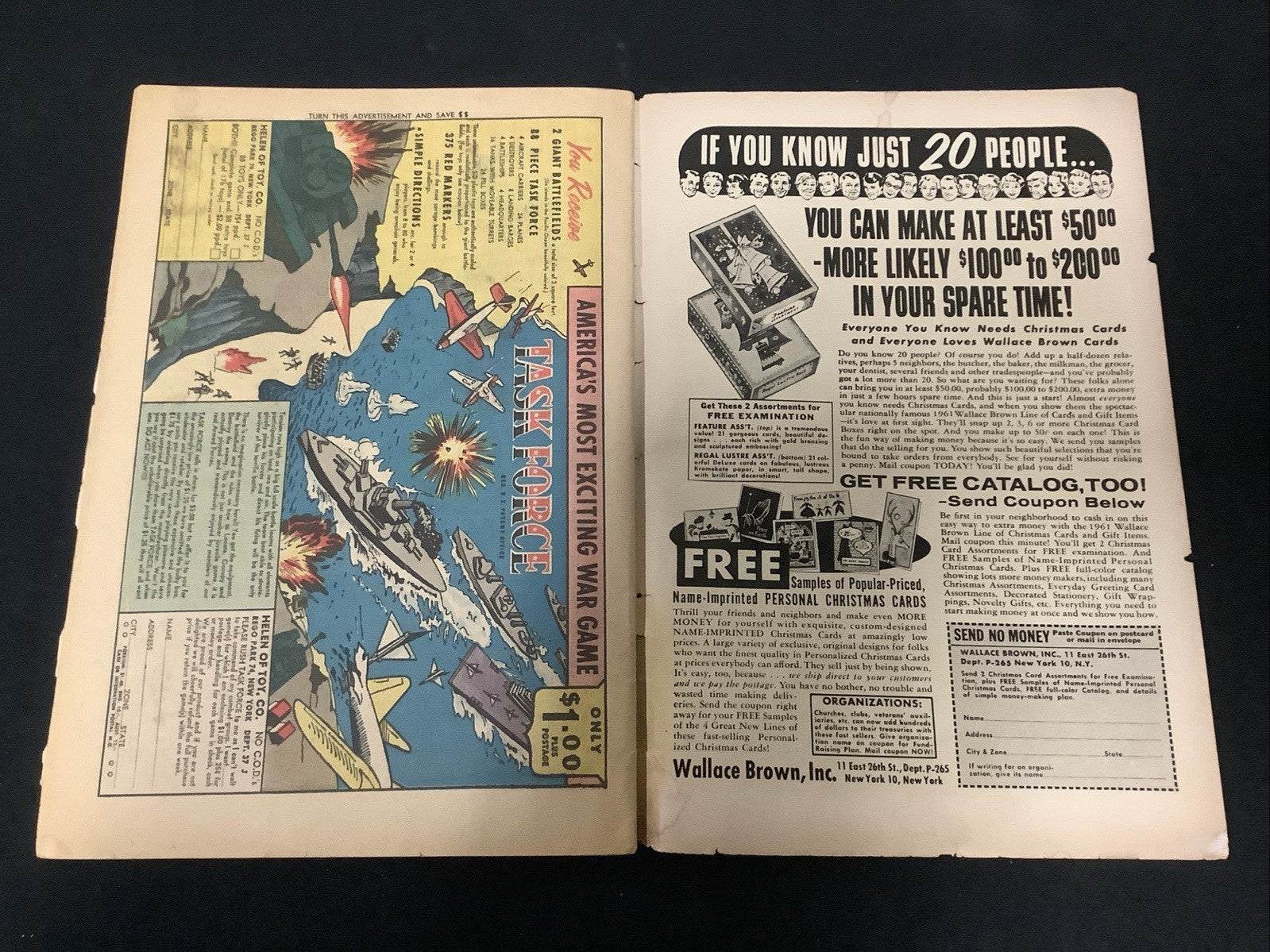 Rip Hunter...Time Master #4 (DC Comics Sep-Oct 1961) 3.0 (G/VG) 3” Tape On Spine
