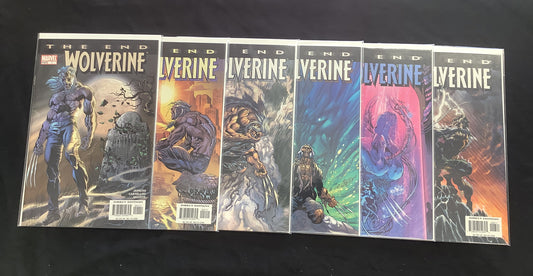 Wolverine: The End #1-6 Complete Comic Set, Marvel Comics, 2004, Paul Jenkins