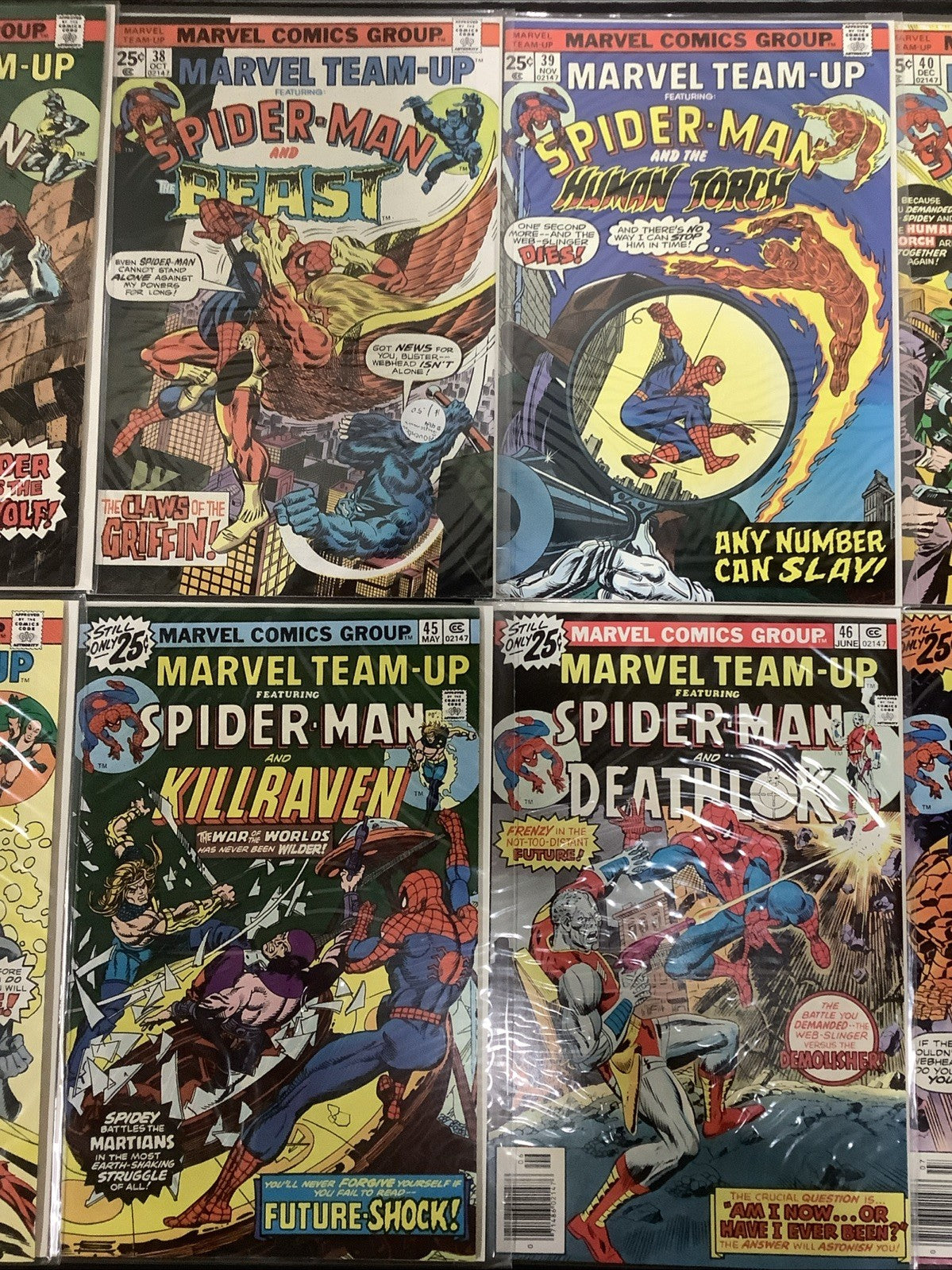 Marvel Team-Up #36-49 Comic Lot, Sal Buscema/John Byrne, Spider-Man