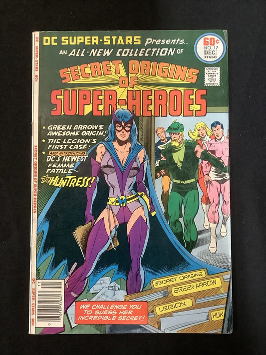 DC Super-Stars #17 (1977) F/VF (7.0) 1st Appearance of Huntress (Helena Wayne)