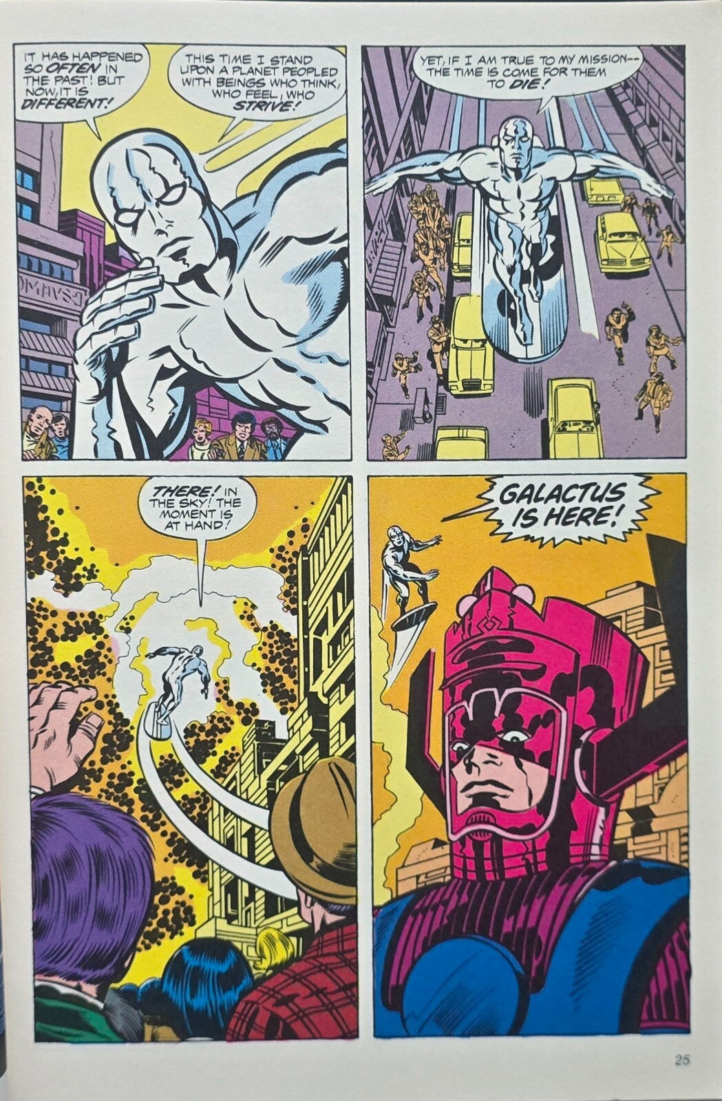 The Silver Surfer - Ultimate Cosmic Experience -1st Ed 1978 Lee & Kirby Fireside