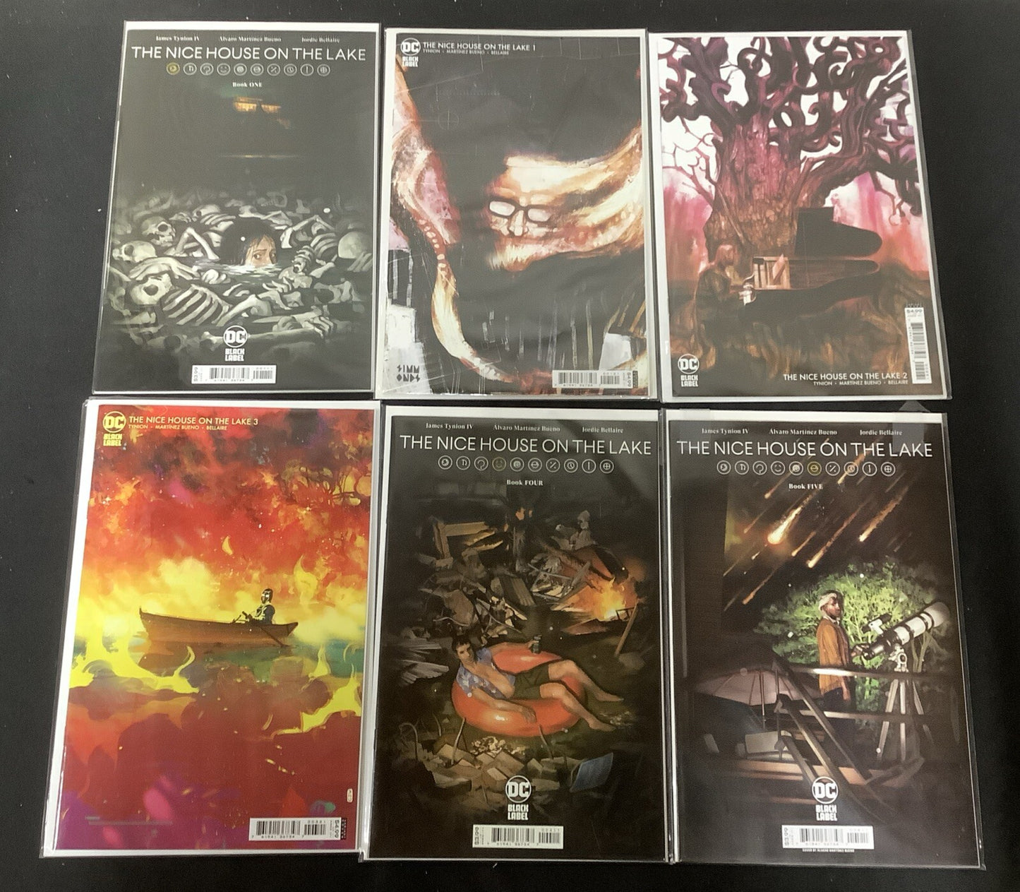 The Nice House on the Lake #1-5 + #1 CVR B Comic Lot, Tynion, DC Black Label