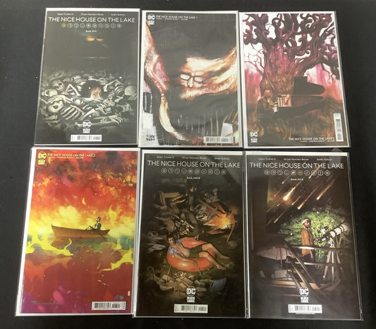 The Nice House on the Lake #1-5 + #1 CVR B Comic Lot, Tynion, DC Black Label