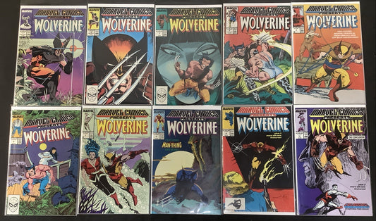 Marvel Comics Presents #1-10 Comic Lot, Chris Claremont/John Buscema (Sep 1988)