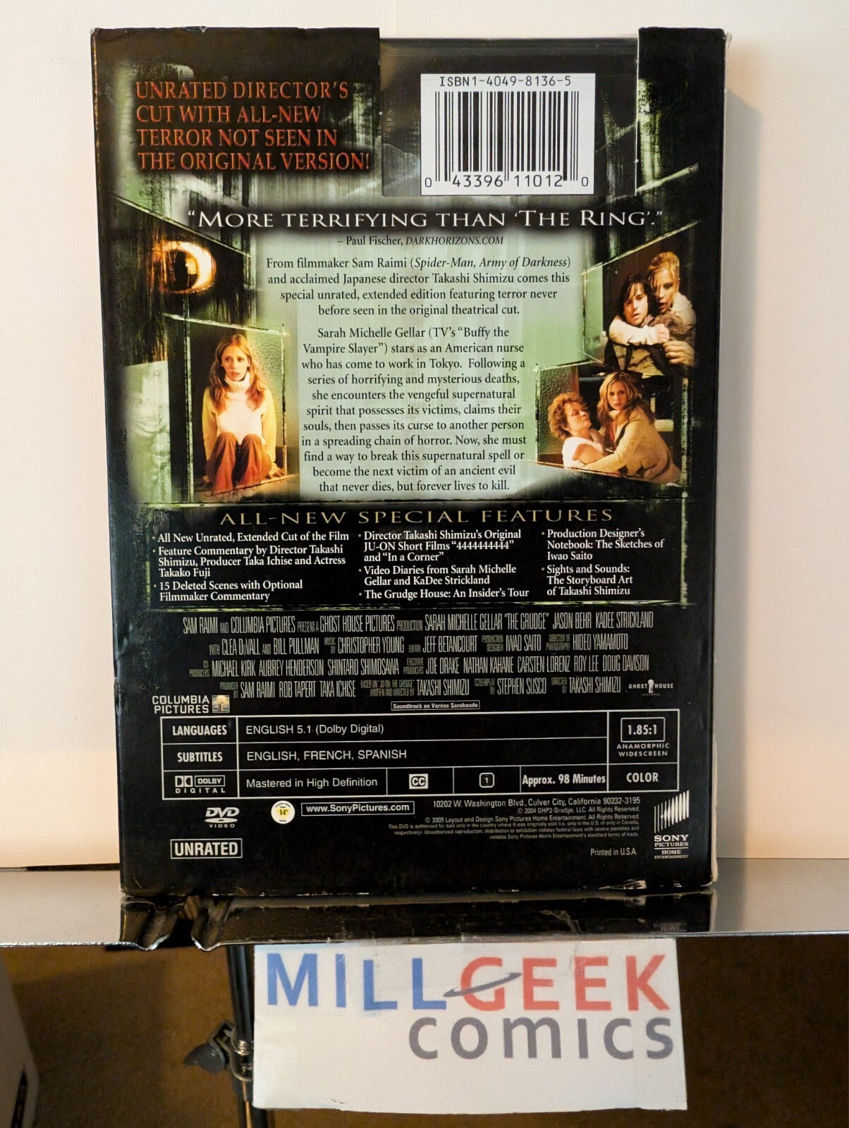 The Grudge (DVD 2005) Brand New Sealed-JD