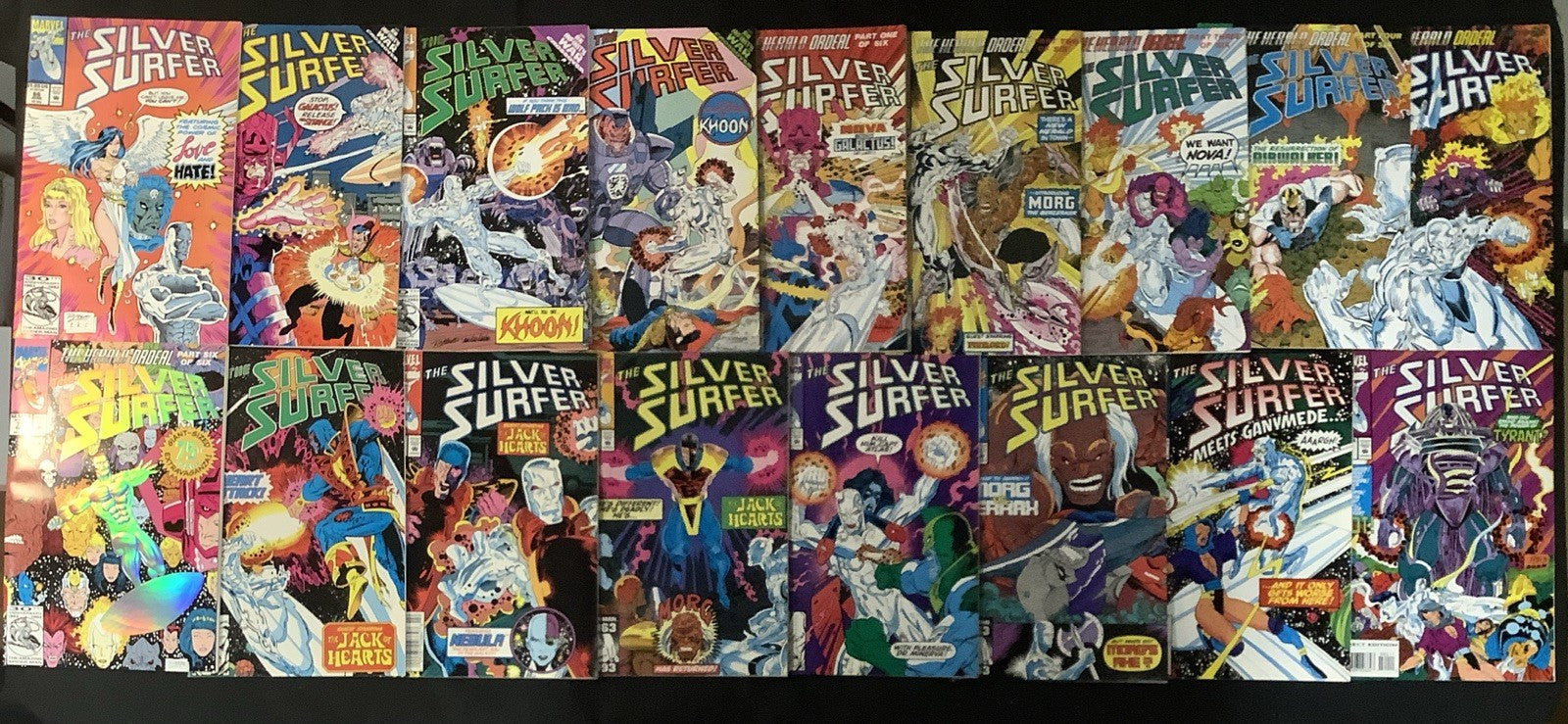 Silver Surfer #1-82 + #50 Comic Lot, Reader Copies, 1st App Infinity Gauntlet