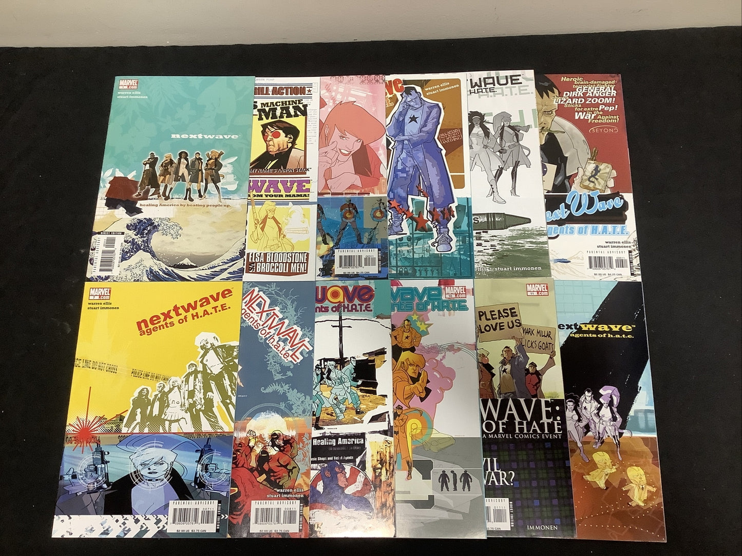 Nextwave #1 - 12 - Marvel Comics 2006 - 2007 - Complete Series Warren Ellis