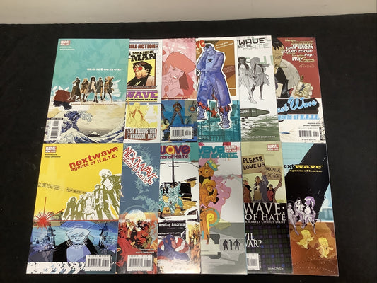 Nextwave #1 - 12 - Marvel Comics 2006 - 2007 - Complete Series Warren Ellis