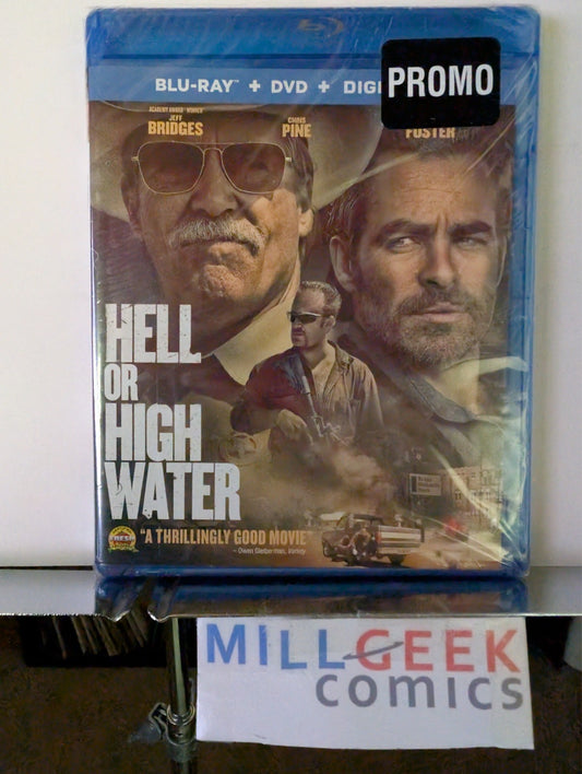 Hell or High Water, Jeff Bridges (Blu-Ray 2016) Brand New -JD