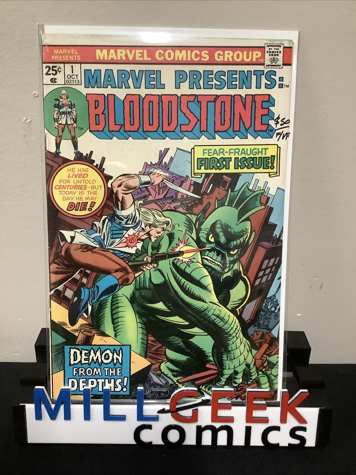 Marvel Presents #1 (Marvel Comics Oct 1975) F/VF (7.0) 1st Ulysses Bloodstone