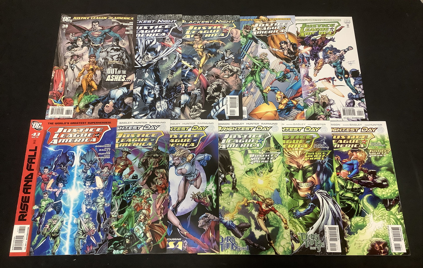 Justice League Of America #38-59 Comic lot, DC Comics James Robinson Mark Bagley