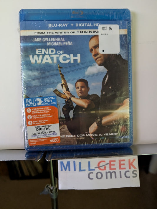 End of Watch, Jake Gyllenhaal (Blu-Ray 2012) Brand New -JD
