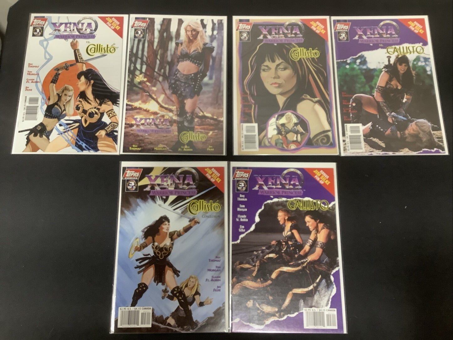 Xena Warrior Princess Comic Bundle: Please See Photos & Description For Details