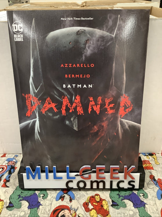 BATMAN: DAMNED GRAPHIC NOVEL TPB, Azzarello & Bermejo DC Comics Black Label
