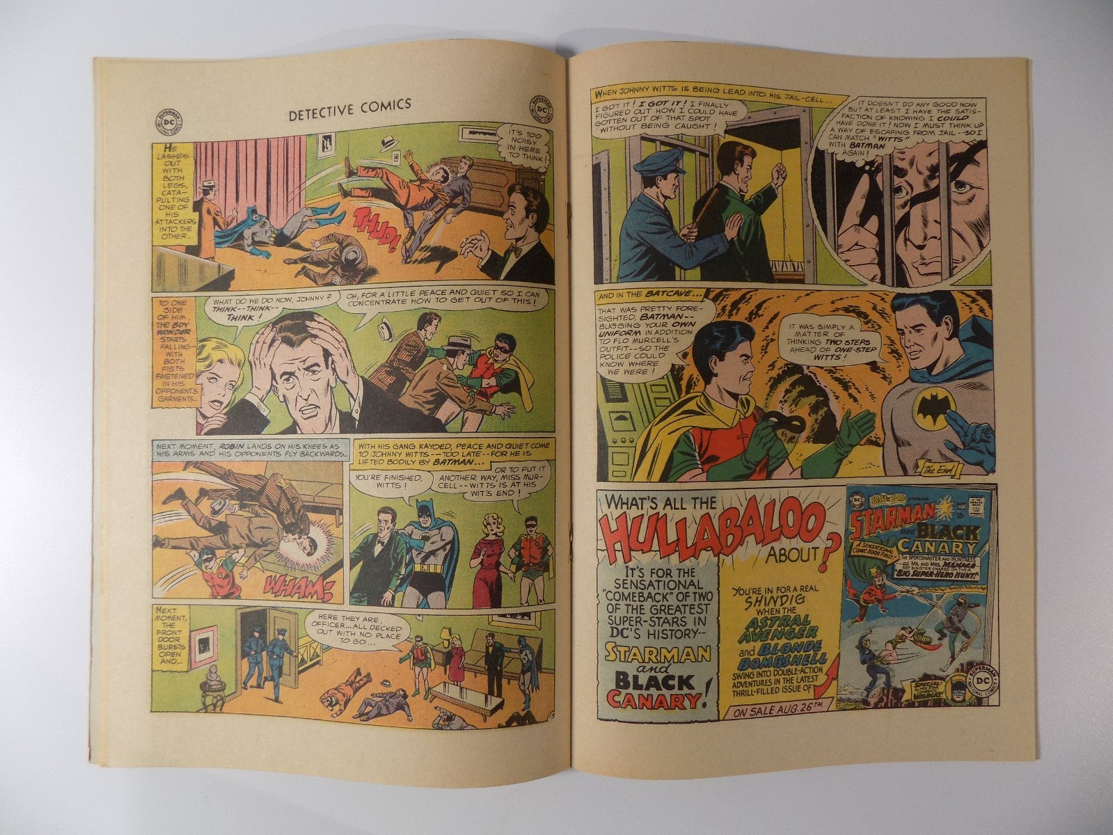 Detective #344 DC Comic Fine+ October 1965