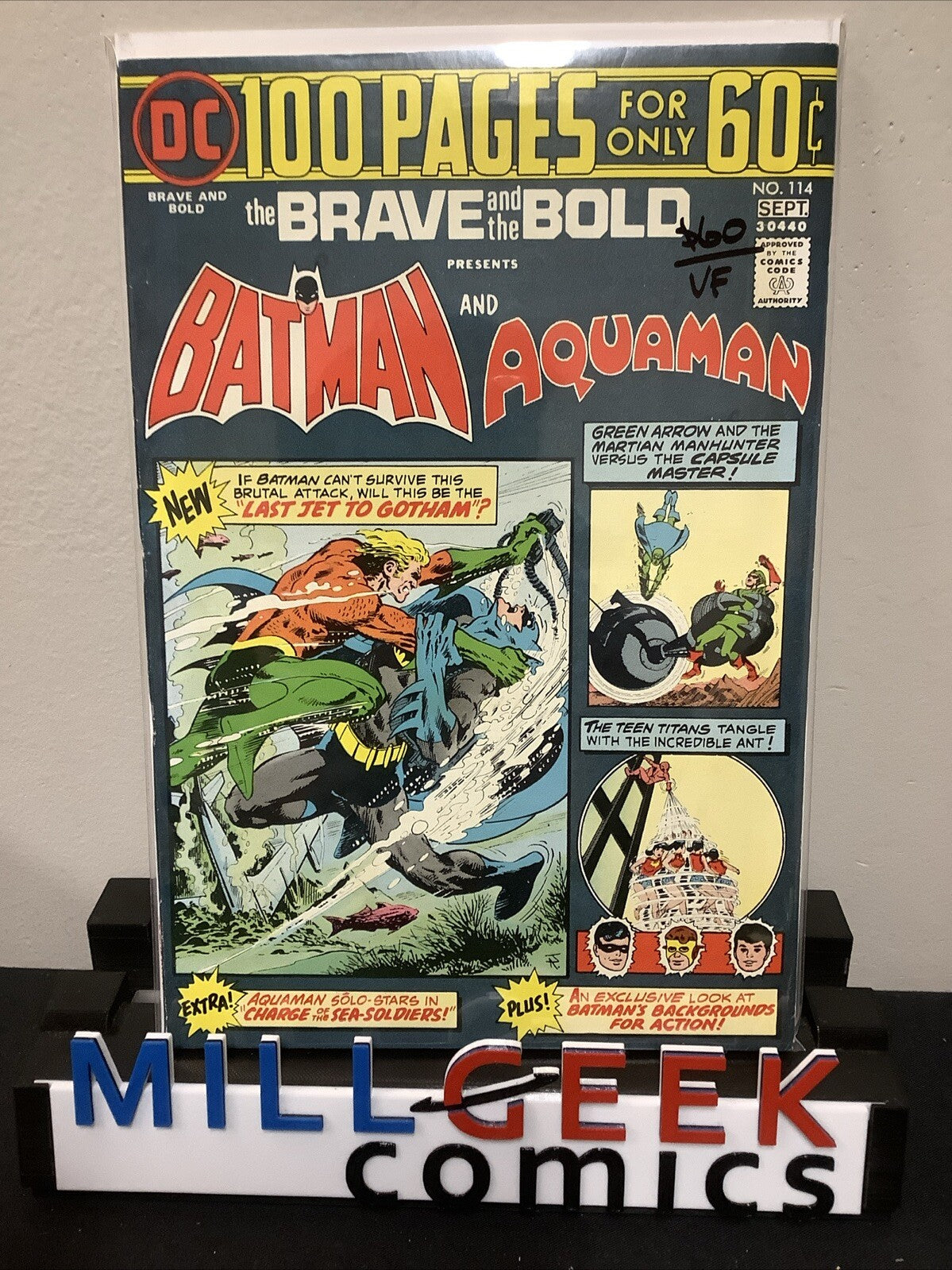 Brave and the Bold #114 (DC Comics August-September 1974) VF (8.0)