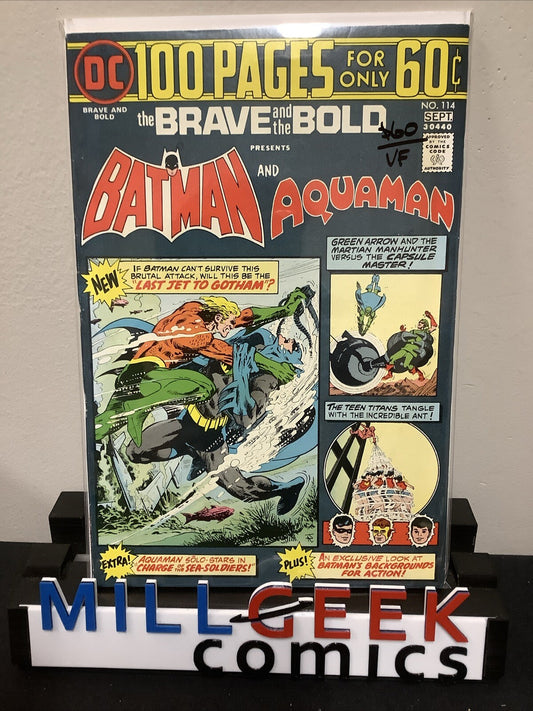 Brave and the Bold #114 (DC Comics August-September 1974) VF (8.0)