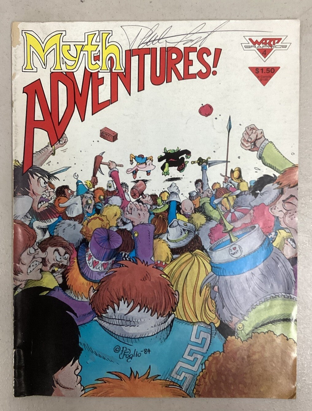 Myth Adventures 2-6 (#2 & 4 Signed) Phil Foglio