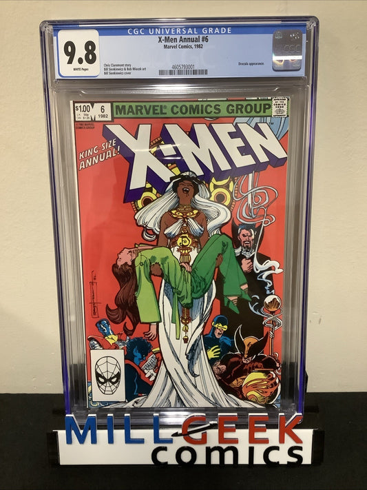 X-Men Annual #6 (Marvel Comics 1982) CGC Graded 9.8 (NM/M)  Chris Claremont