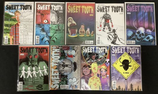Sweet Tooth #12-20 Comic Lot, DC Comics/Vertigo, Jeff Lemire