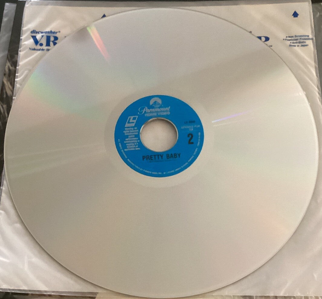 Pretty Baby,Brooke Shields,Susan Sarandon (Rare Laserdisc LD, LIKE NEW) -JD
