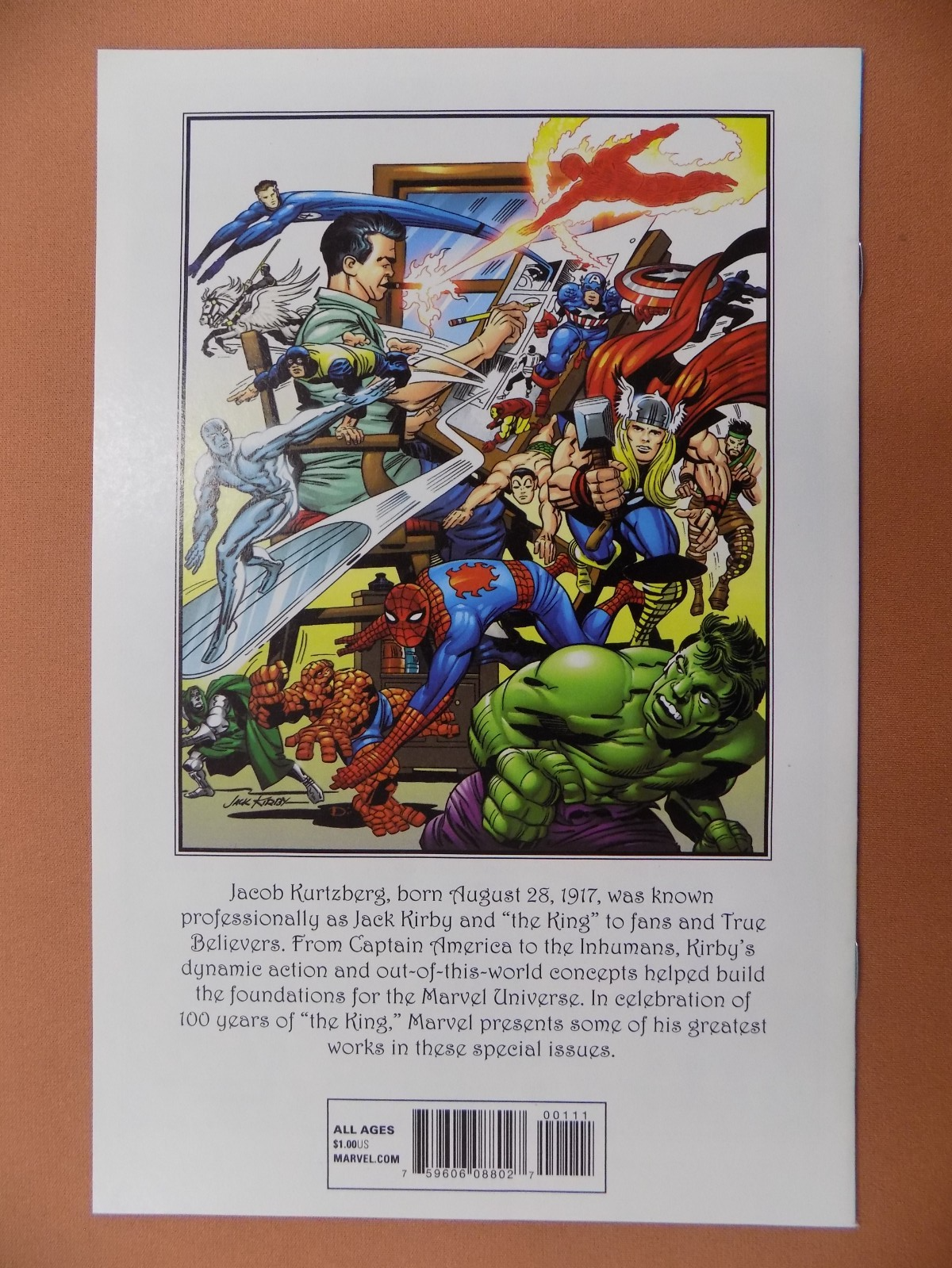 Marvel True Believers Celebrating Kirby 100th Lot of 6 Issues