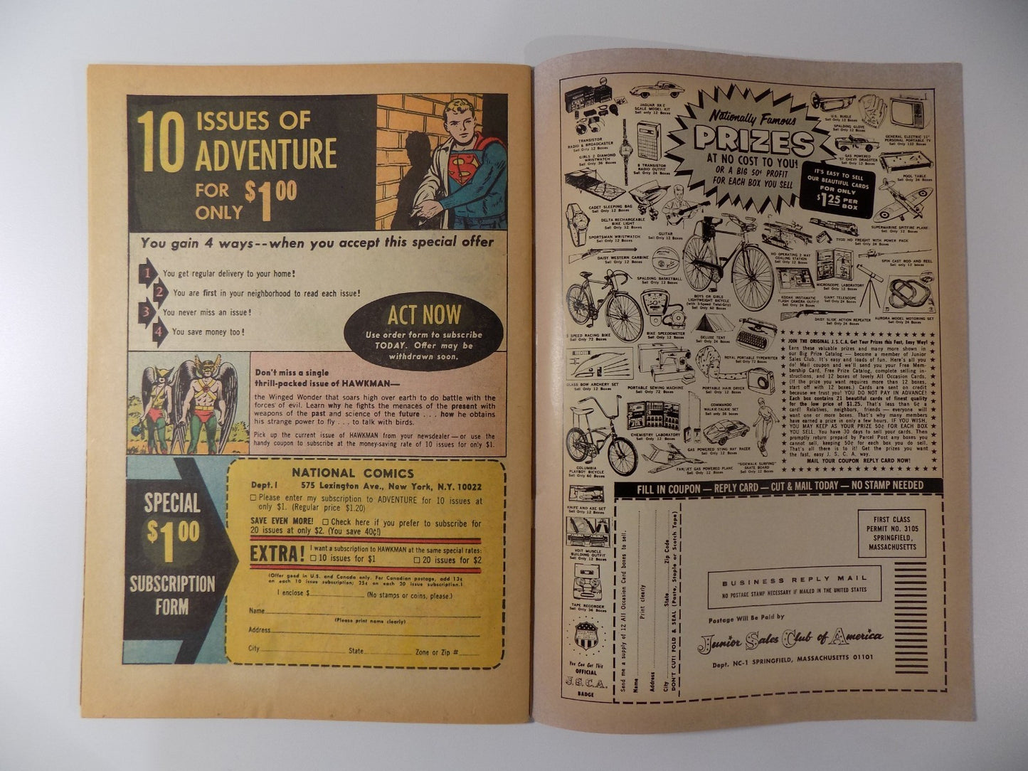 Adventure Comics #330 DC Comic Very Fine- March 1965