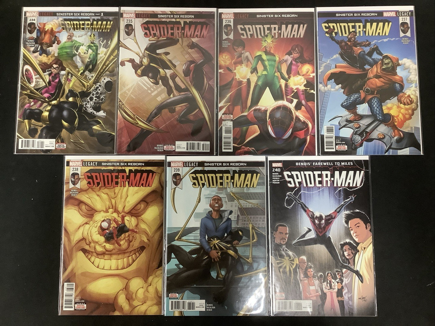 SPIDER-MAN #12-21 + #234-240 + Annual #1 Comic Lot, Marvel, Spider-Gwen