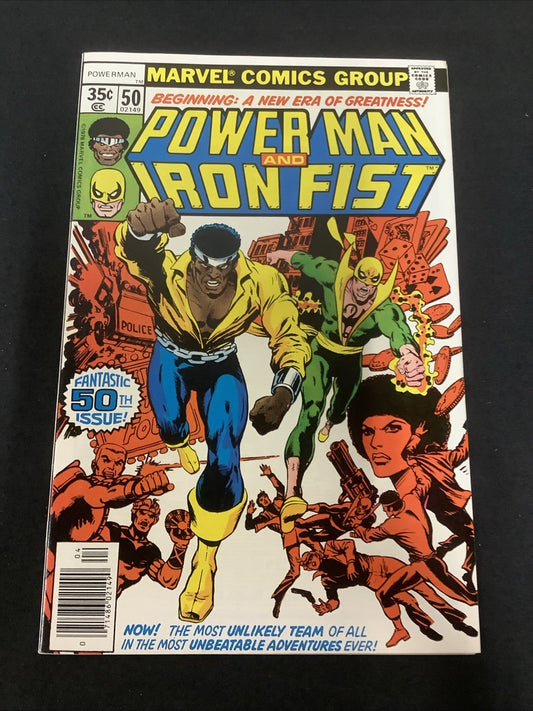 Power Man #50 (Marvel Comics April 1978) VF+ (8.5) Claremont/Byrne/Green