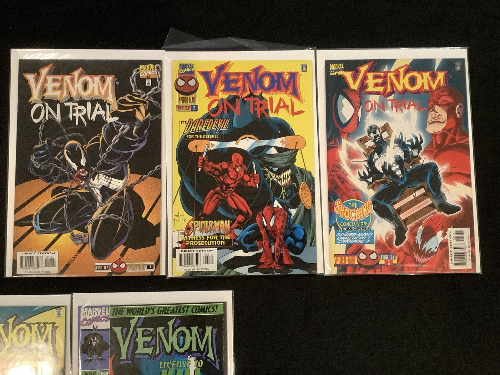 Venom Comic Bundle: See Pics And Description For Details, 9 Comics Total