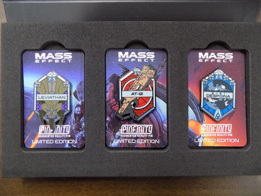 Pinfinity Mass Effect Augmented Reality Limited Edition Pin Set